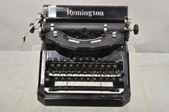 Antique Remington Noiseless 8 Typewriter Black E15259