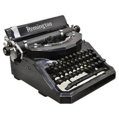 Antique Remington Noiseless 8 Typewriter Black E15259