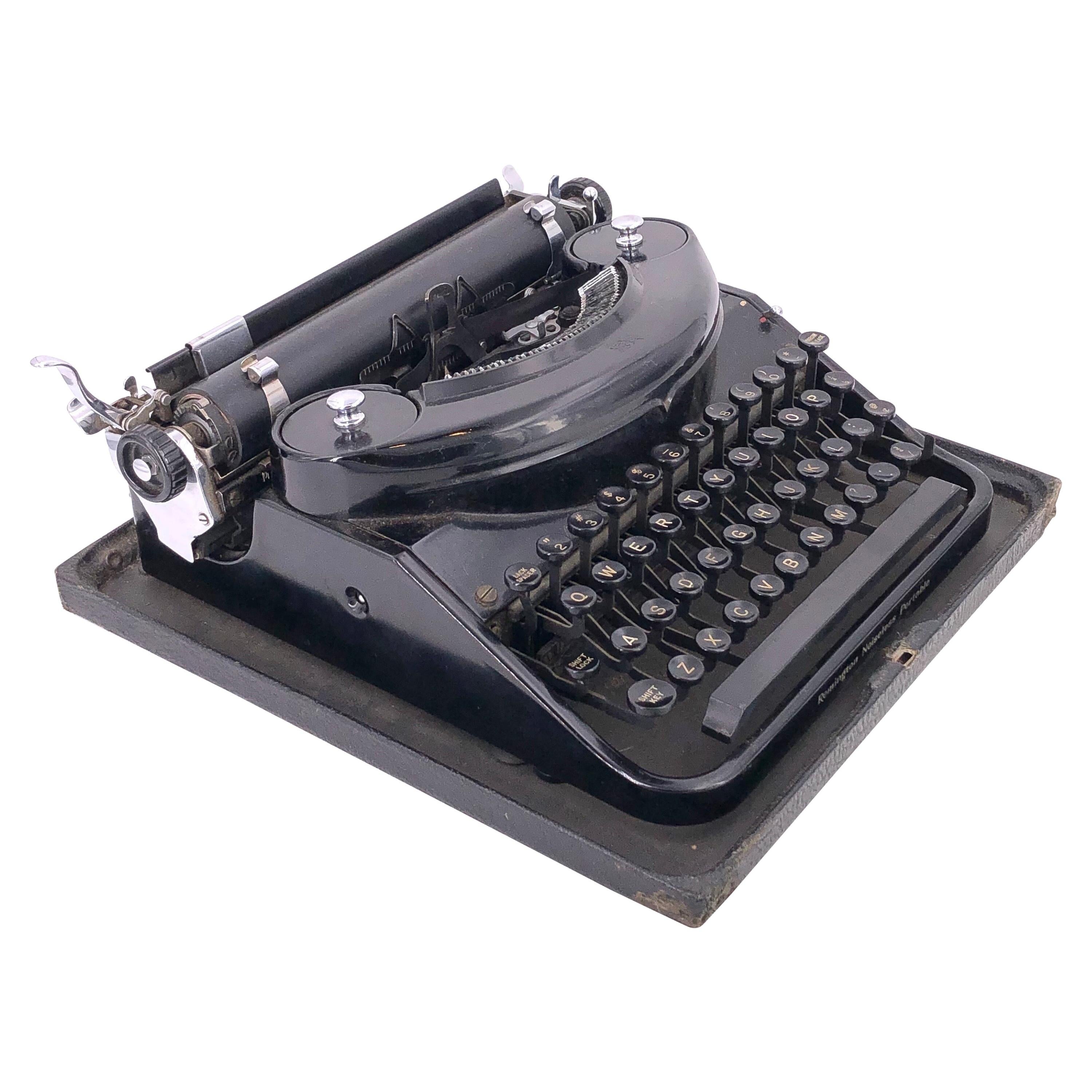 Antique Remington Noiseless Portable Typewriter
