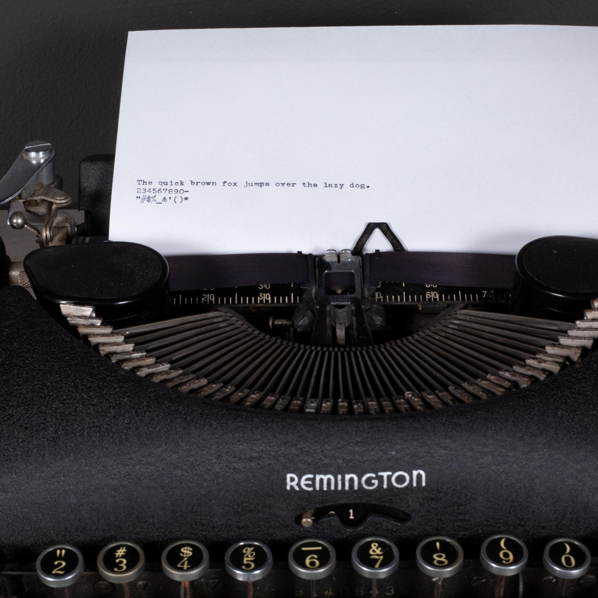 remington 5 typewriter value