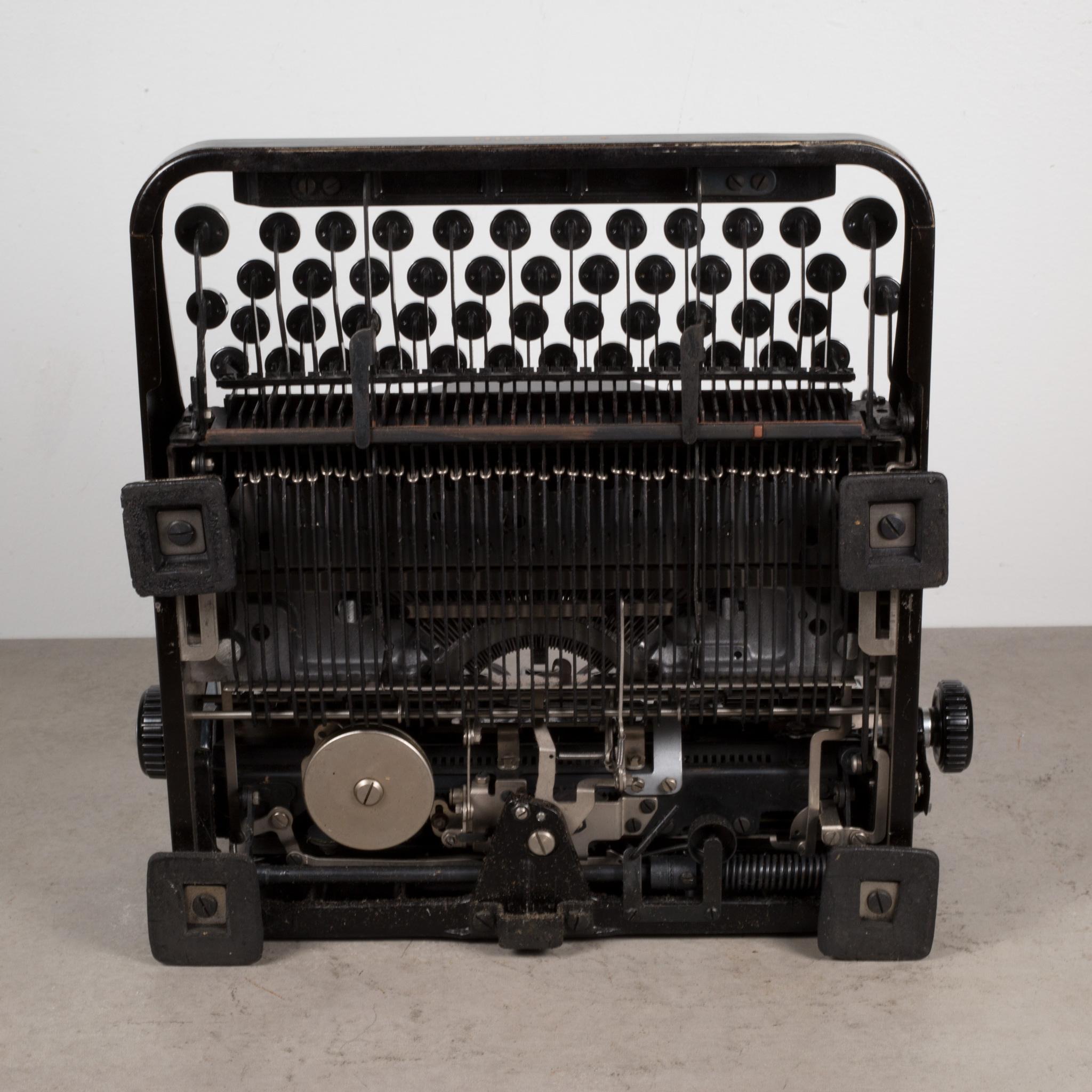 Steel Antique Remington Rand Model 1 Portable Typewriter C.1933