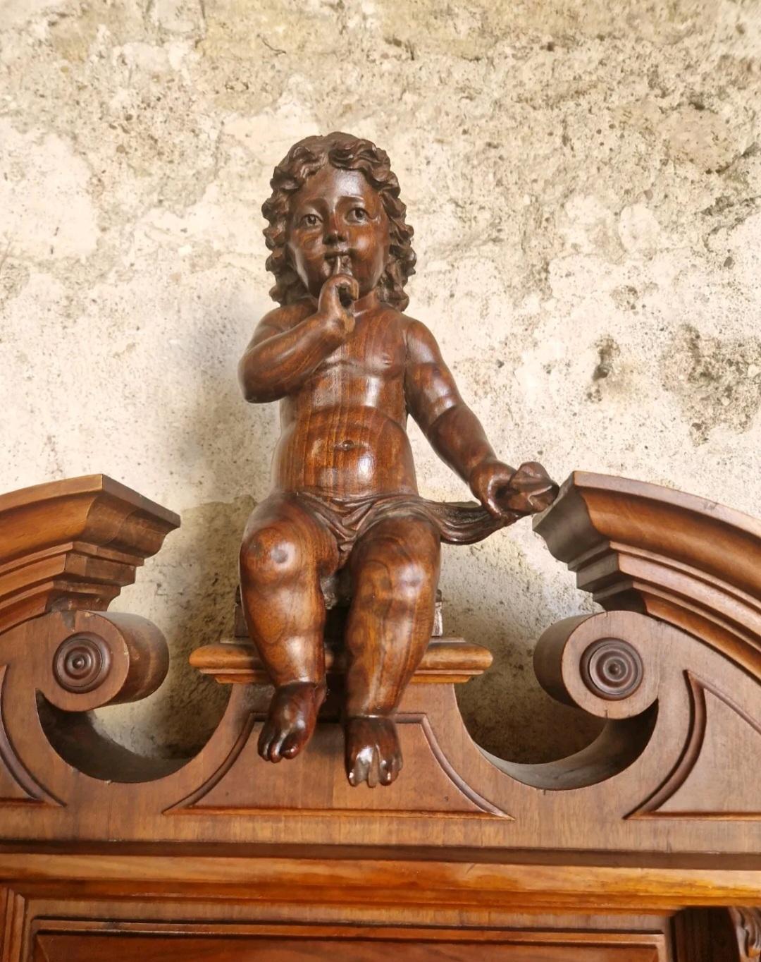 Italian Antique Renaissance Bedroom Set