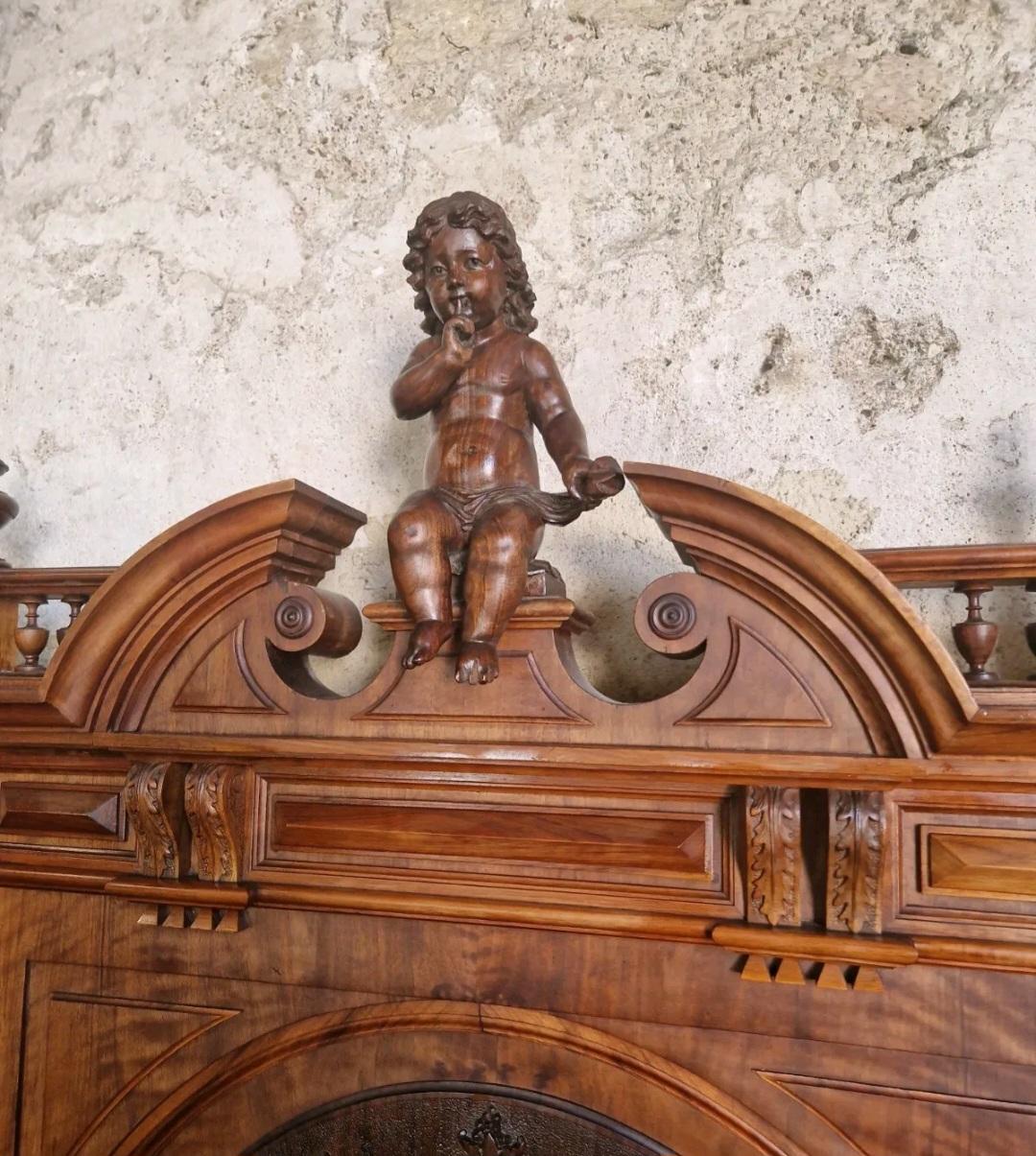 Late 19th Century Antique Renaissance Bedroom Set