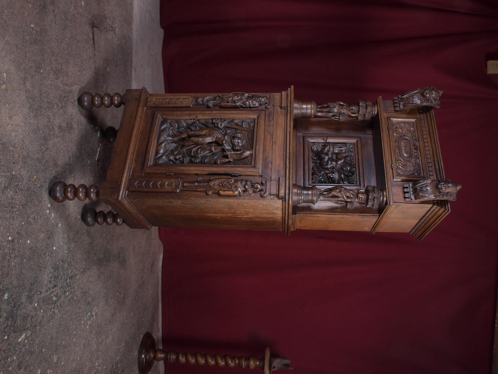 Antique Renaissance Cabinet Danish 12