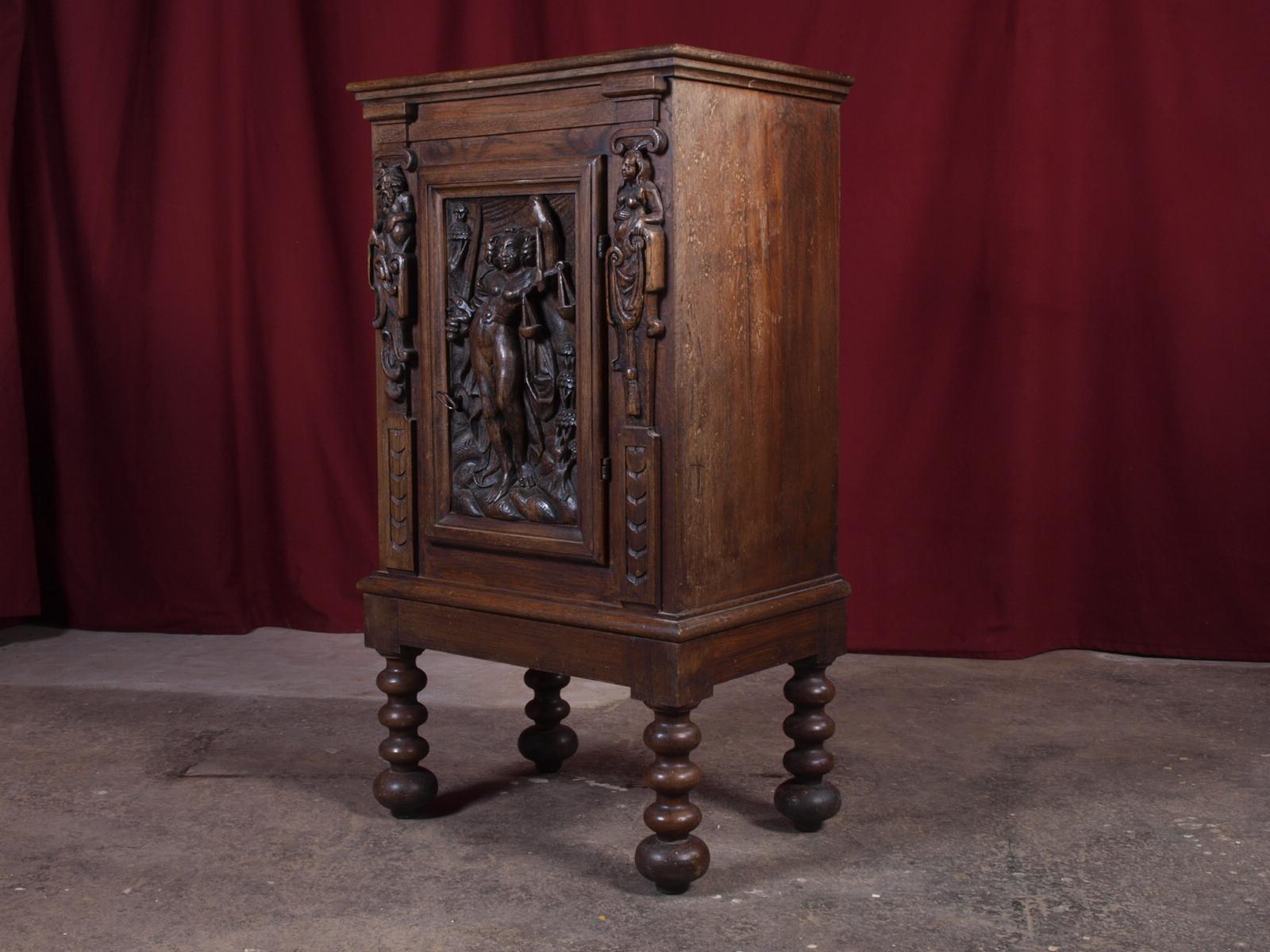 18th Century Antique Renaissance Cabinet Danish