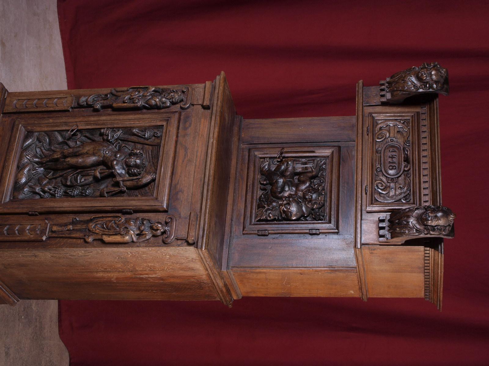Antique Renaissance Cabinet Danish 2