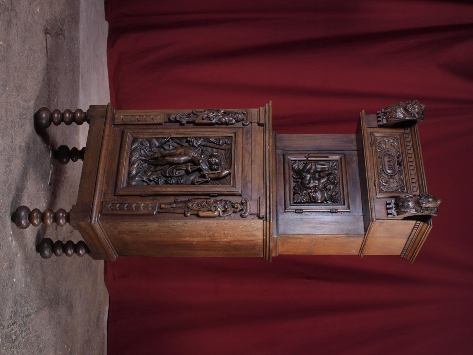 Antique Renaissance Cabinet Danish 3