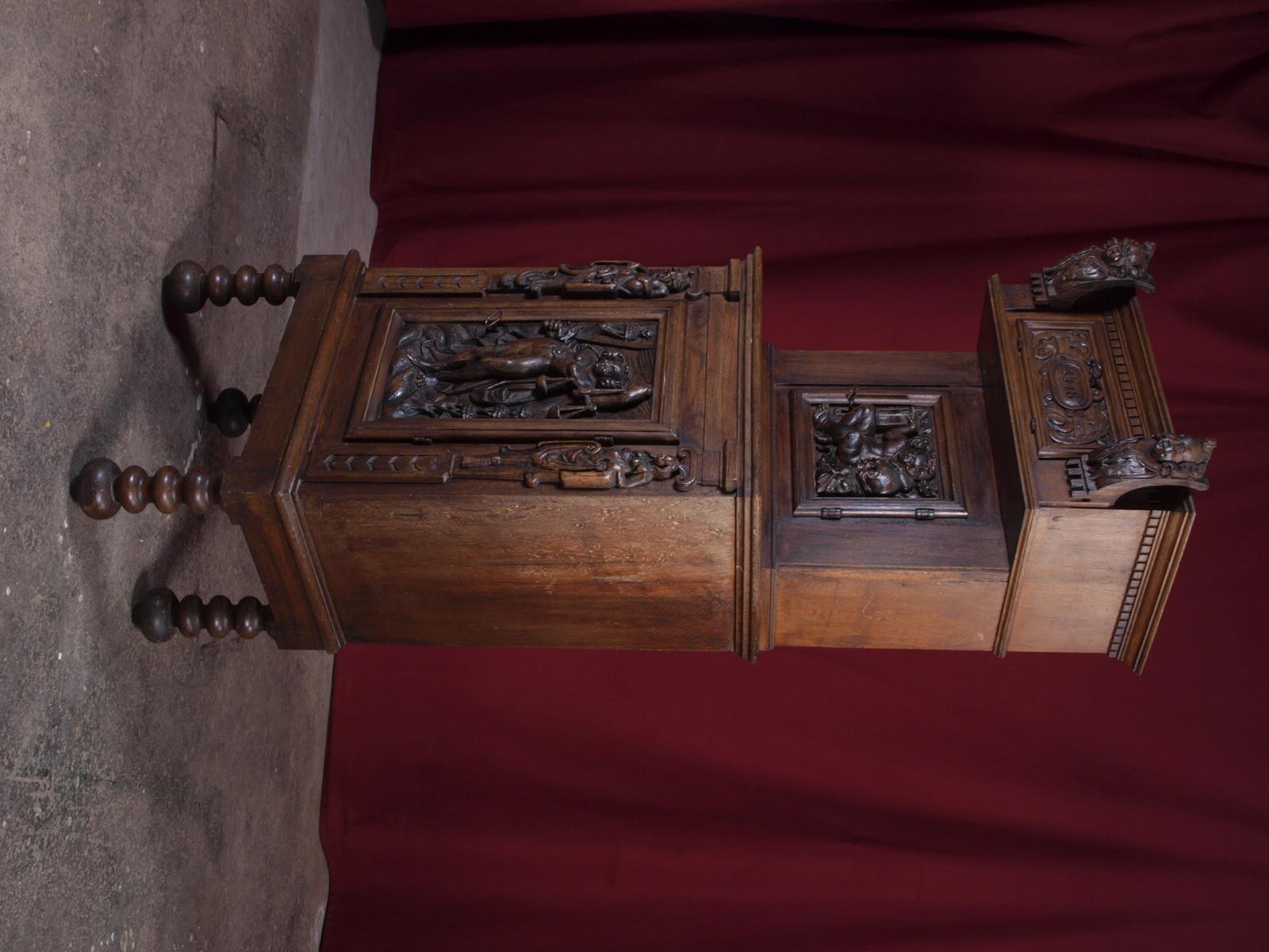Antique Renaissance Cabinet Danish 4