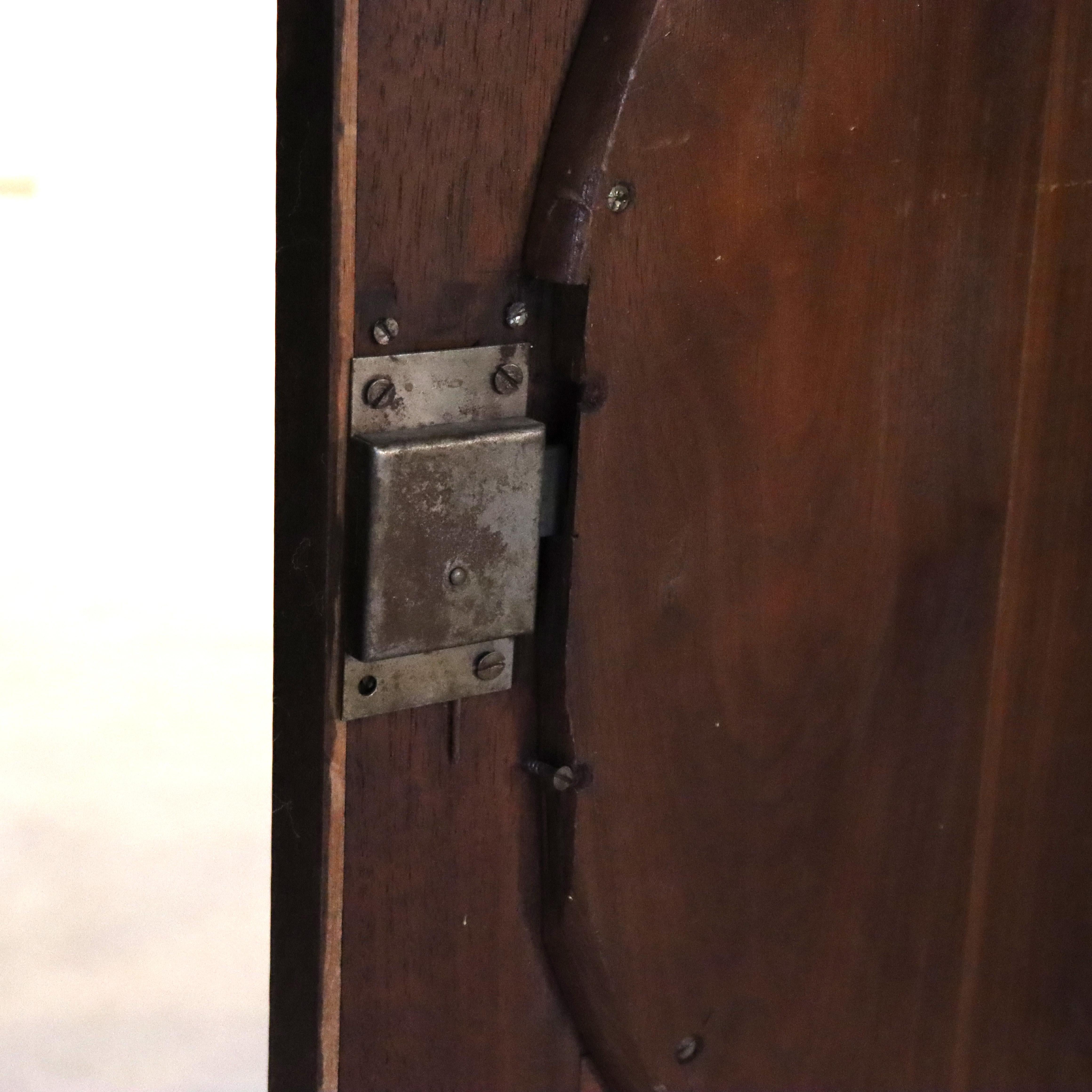 Antike Renaissance-Revival geschnitzt Nussbaum & Wurzel Marmor Top Sideboard c1890 im Angebot 7