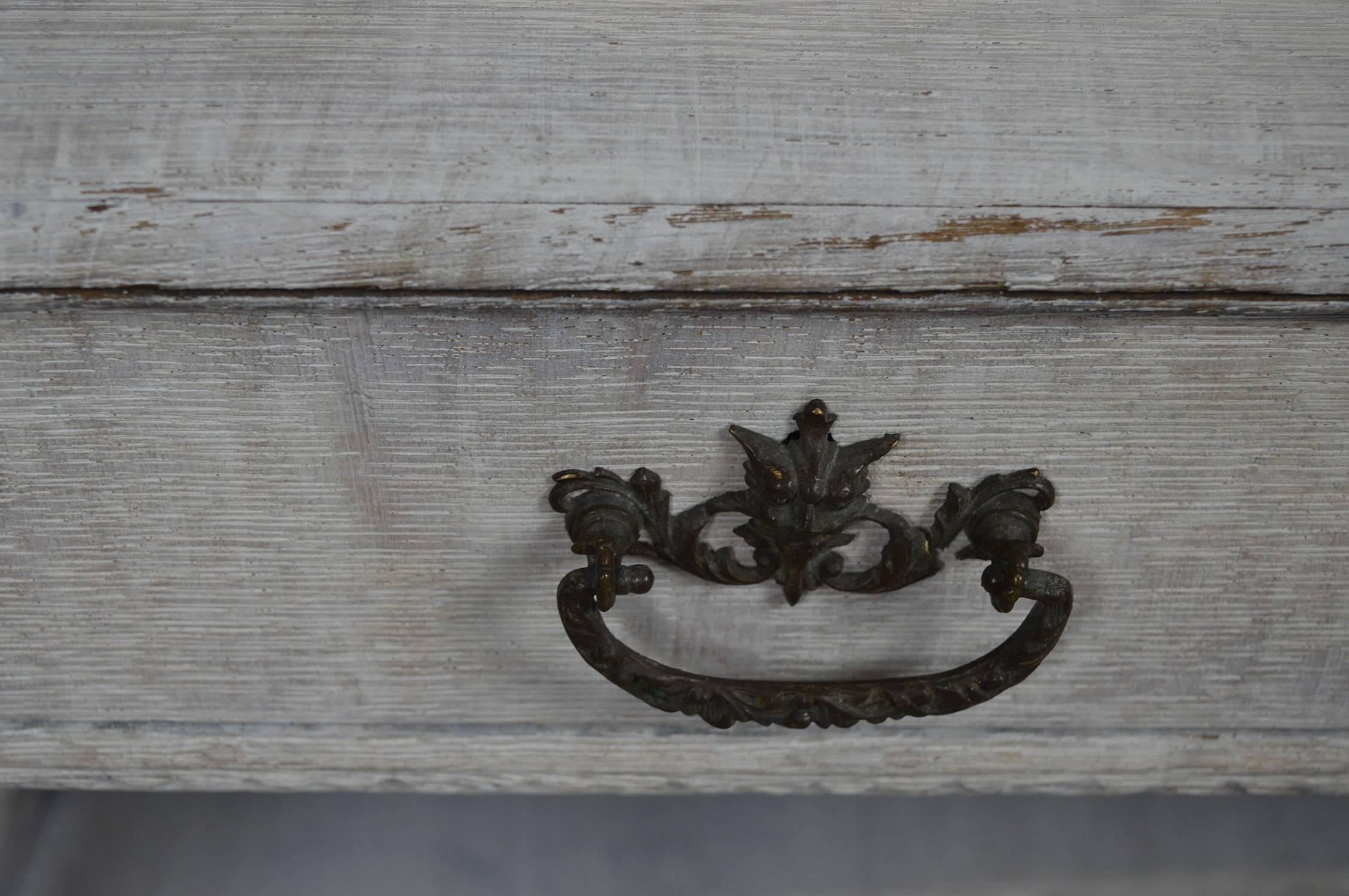 Antique Renaissance Revival Limed Oak Desk, Continental, Late 19th Century In Good Condition In St Annes, Lancashire