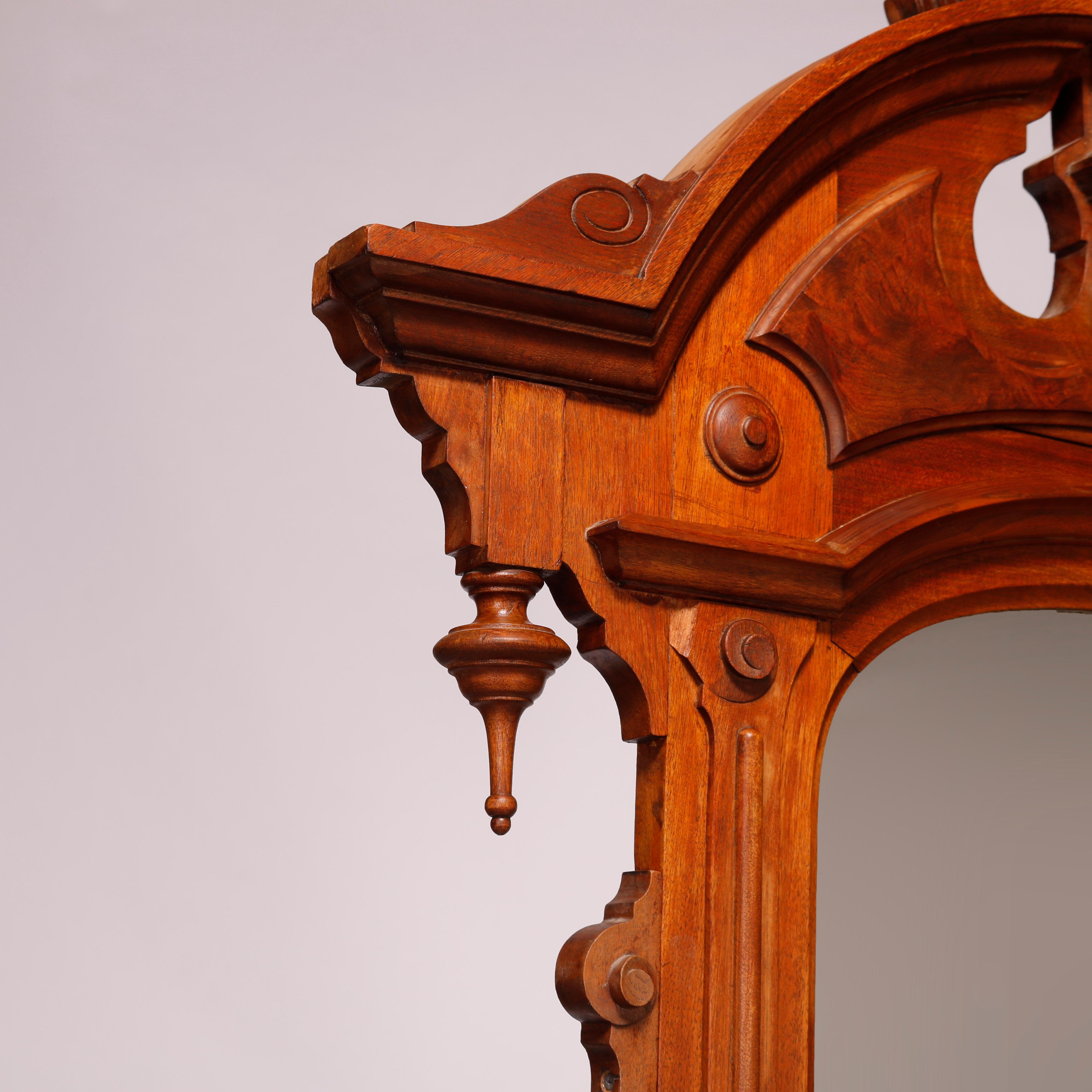antique dresser with marble top and mirror