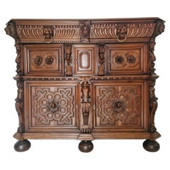 Antique buffet Renaissance 19ème siècle French Buffet