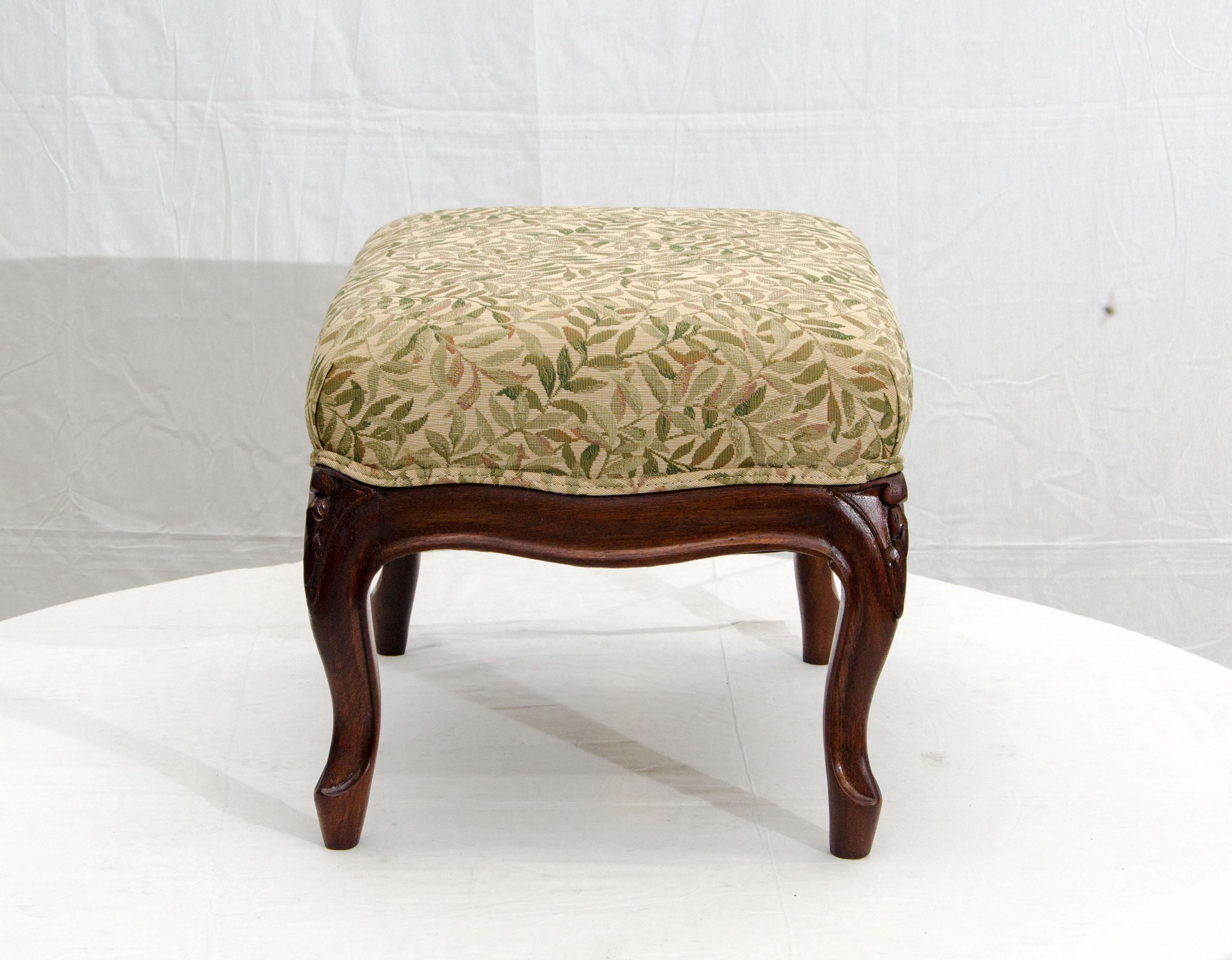 antique footstool