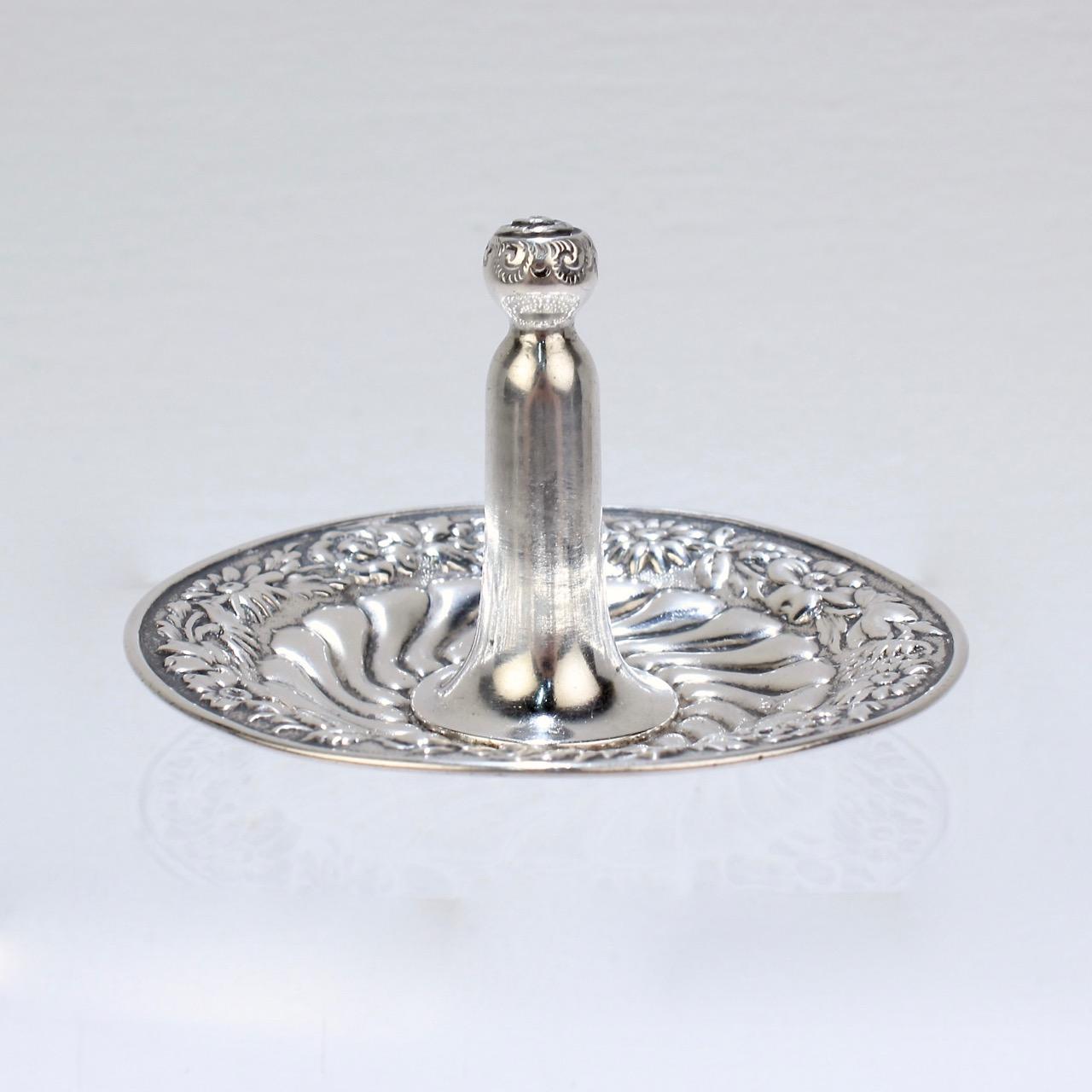 sterling silver ring holder