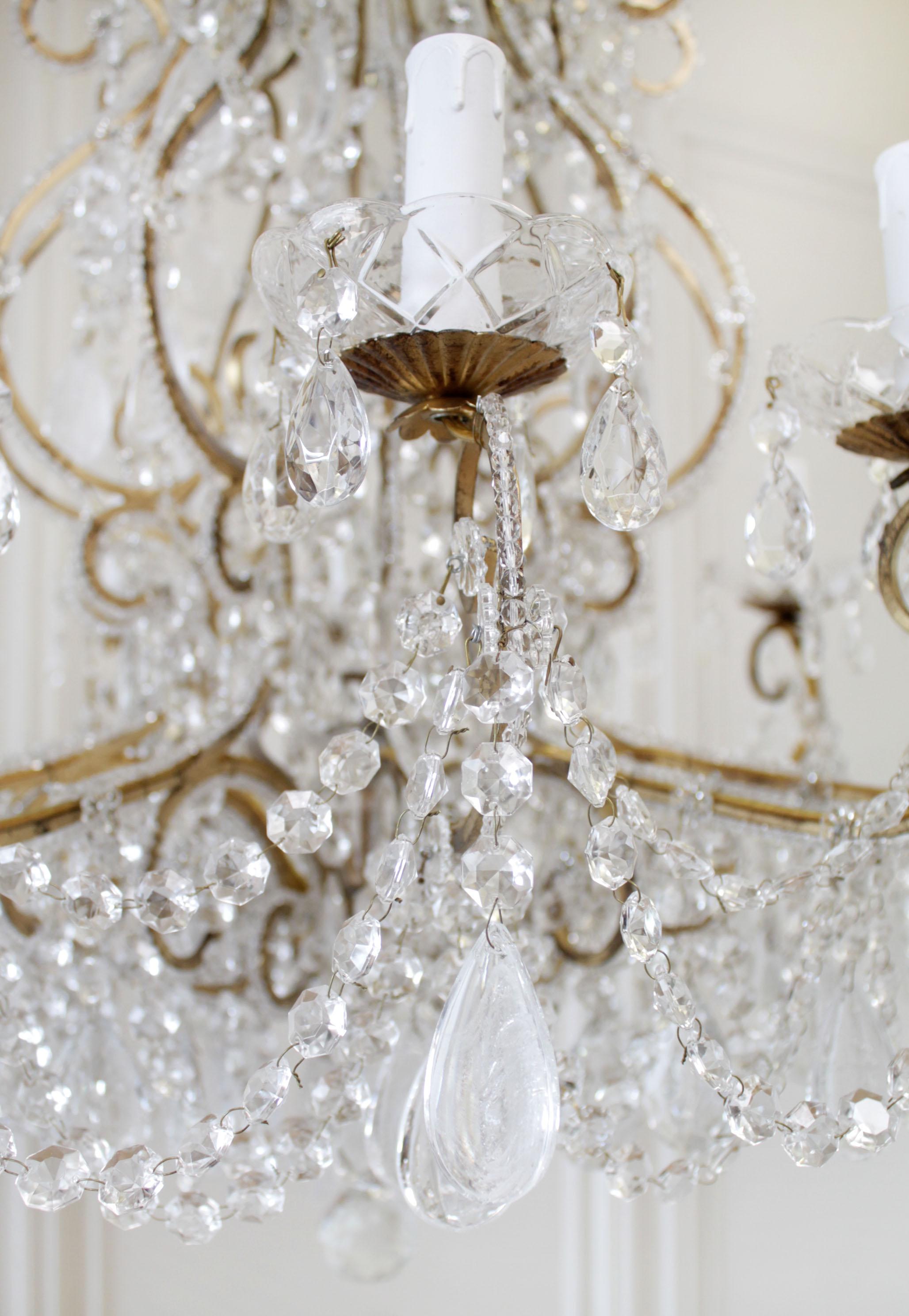 italian chandelier vintage