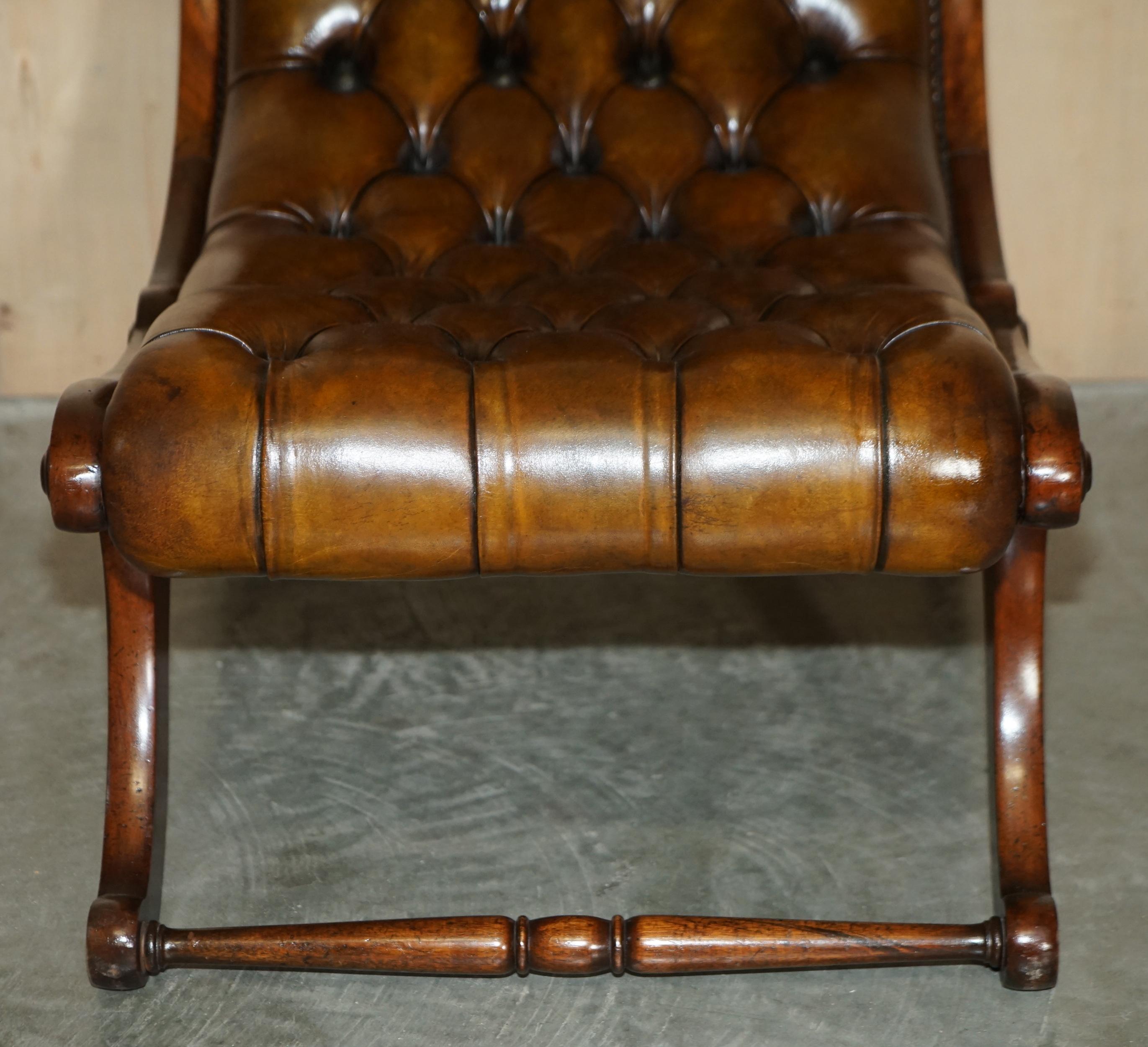 leather slipper chair