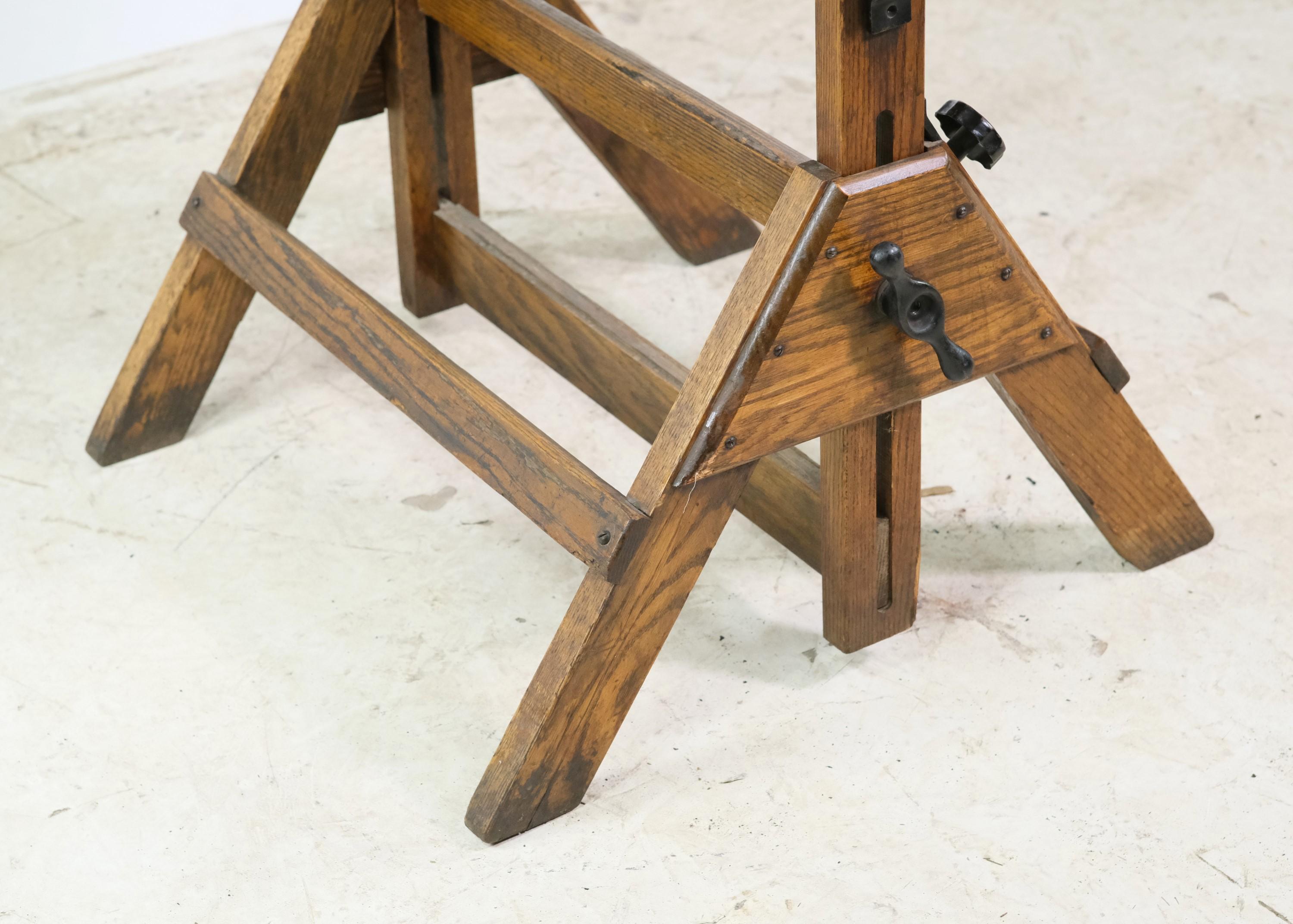 vintage drafting table