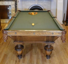 Antique Restored Narragansett Billiards Table