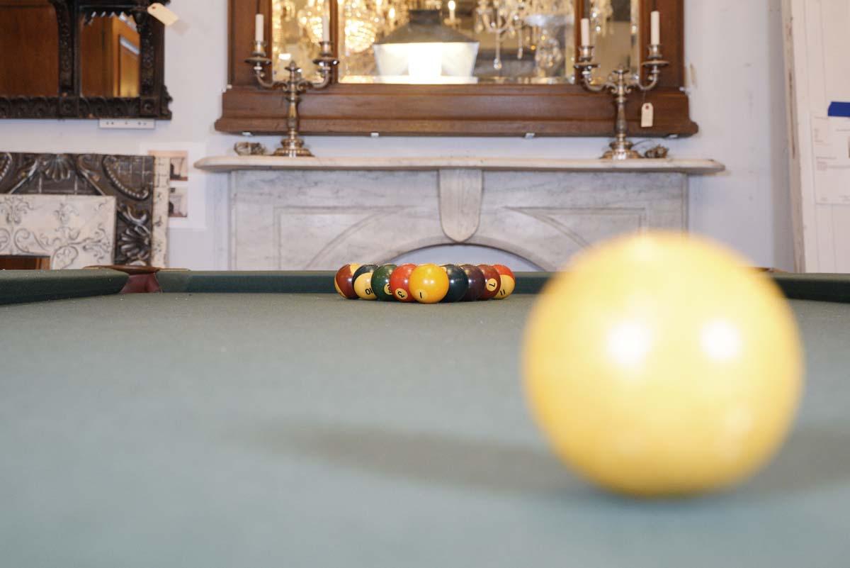 Antique Restored Narragansett Billiards Table For Sale 3