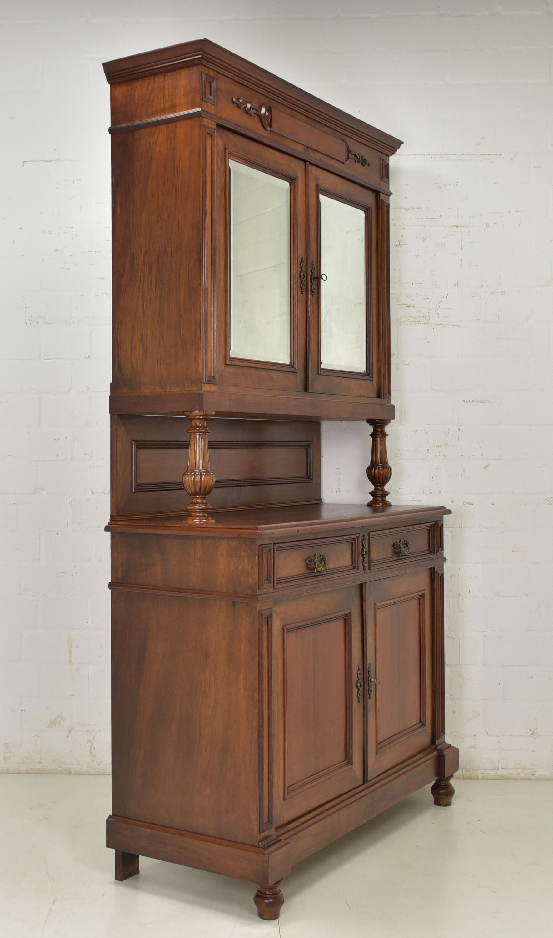 Antique Restored Sideboard from the Gründerzeit Era (circa 1900) For Sale 5