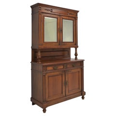Buffet antique restauré de l'époque Gründerzeit (vers 1900)