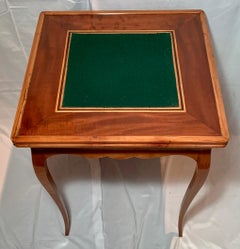 Antique Reversible Games Table with Chess and Backgammon, Circa 1890