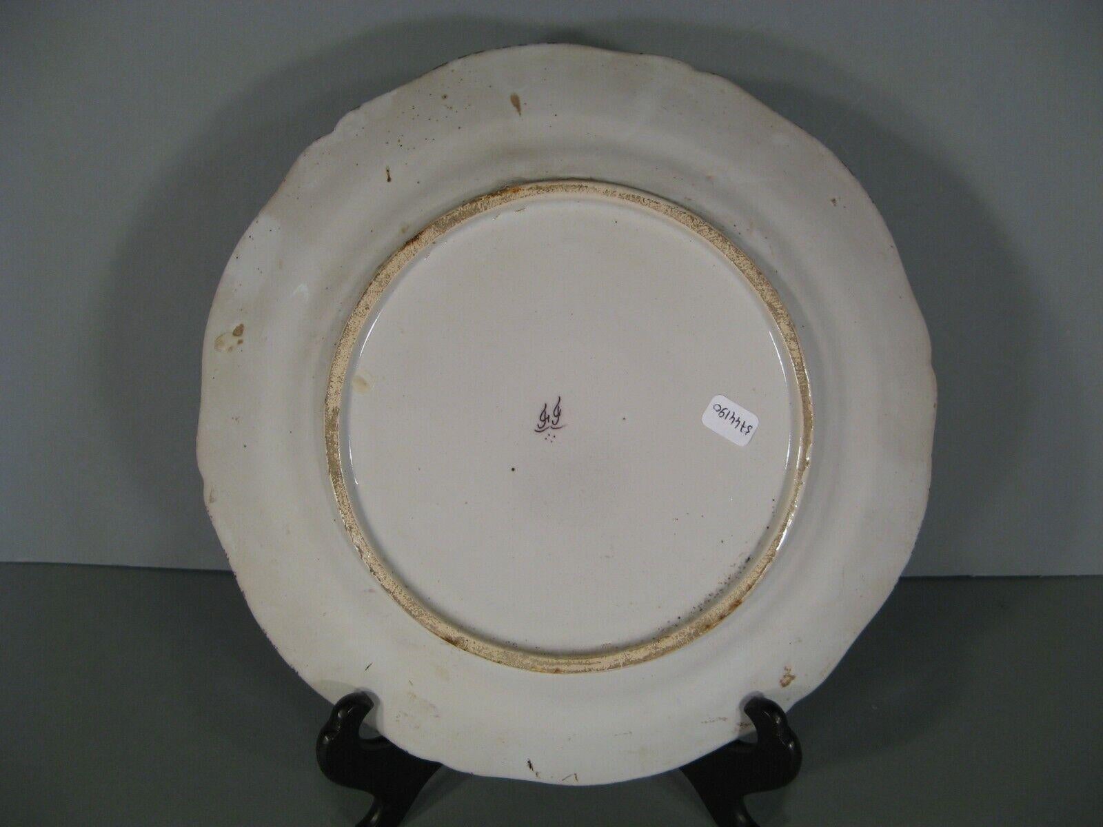 Antique Revolutionary Faience Plate 