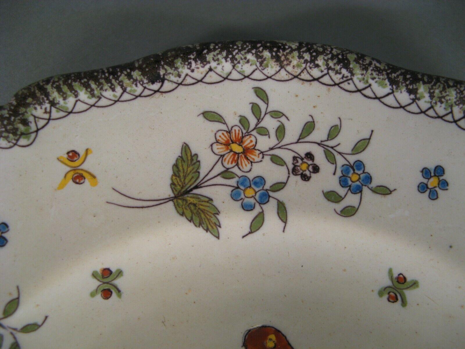 Antique Revolutionary Faience Plate 