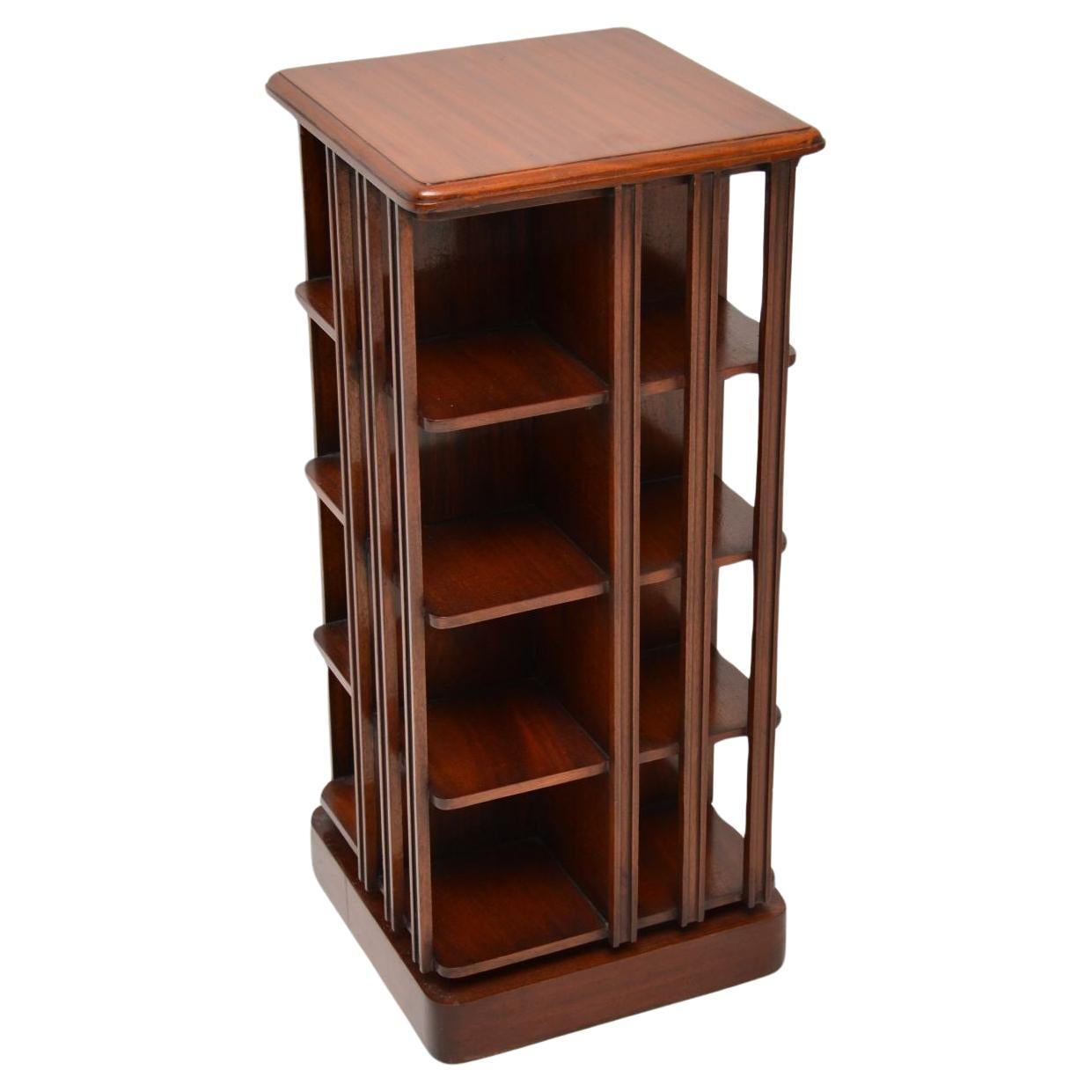 Antique Revolving Bookcase / Cabinet For Sale