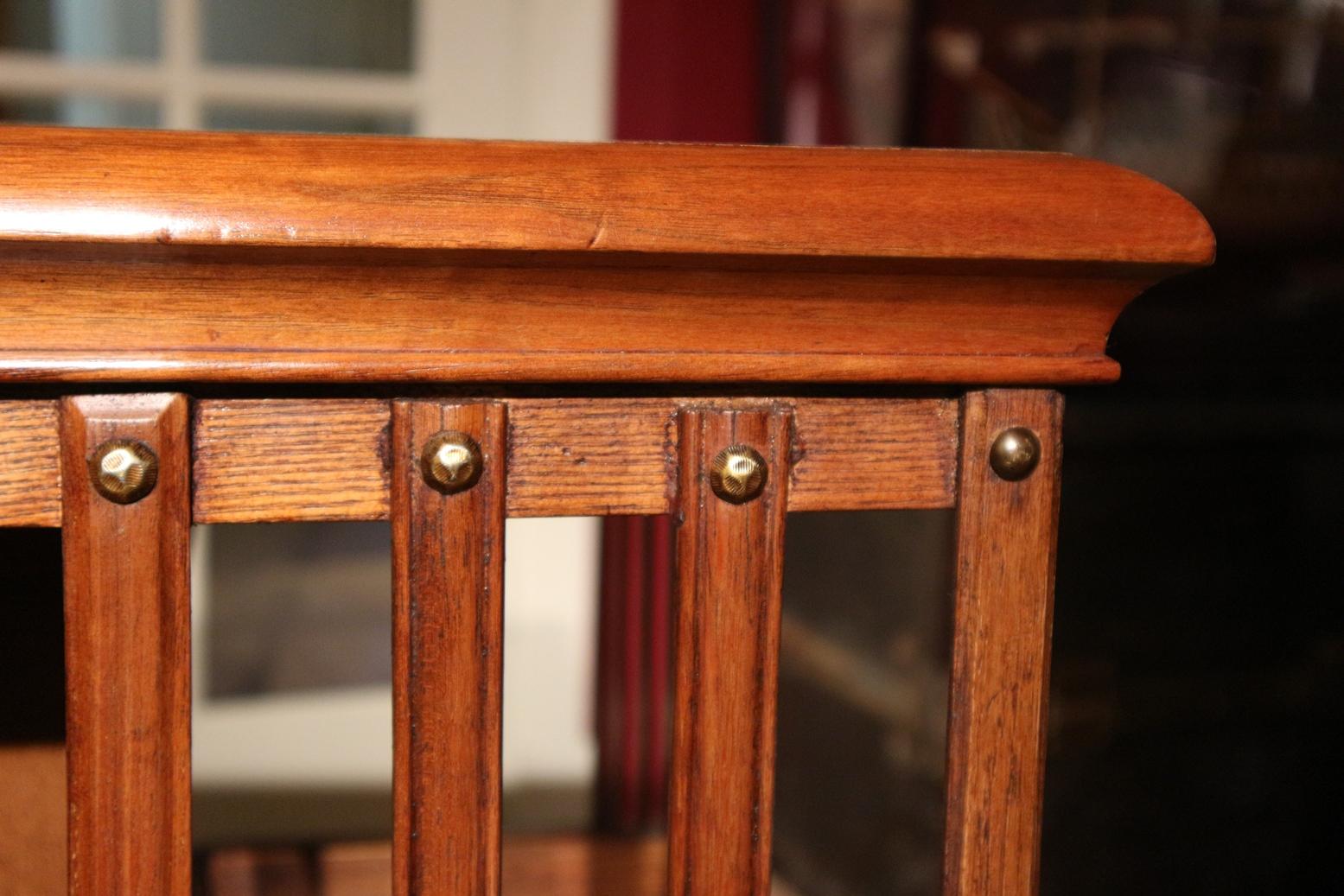 Late 19th Century Antique Revolving Bookcase