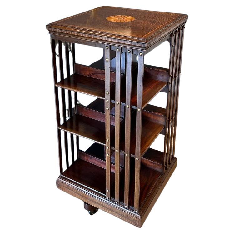Bibliothèque tournante ancienne en vente
