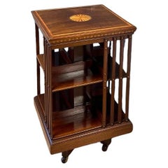 Antique Revolving Bookcase