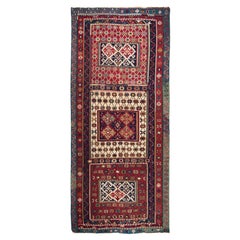 Ancien tapis de couloir Kilim Reyhanli en laine de Turquie de l'Est