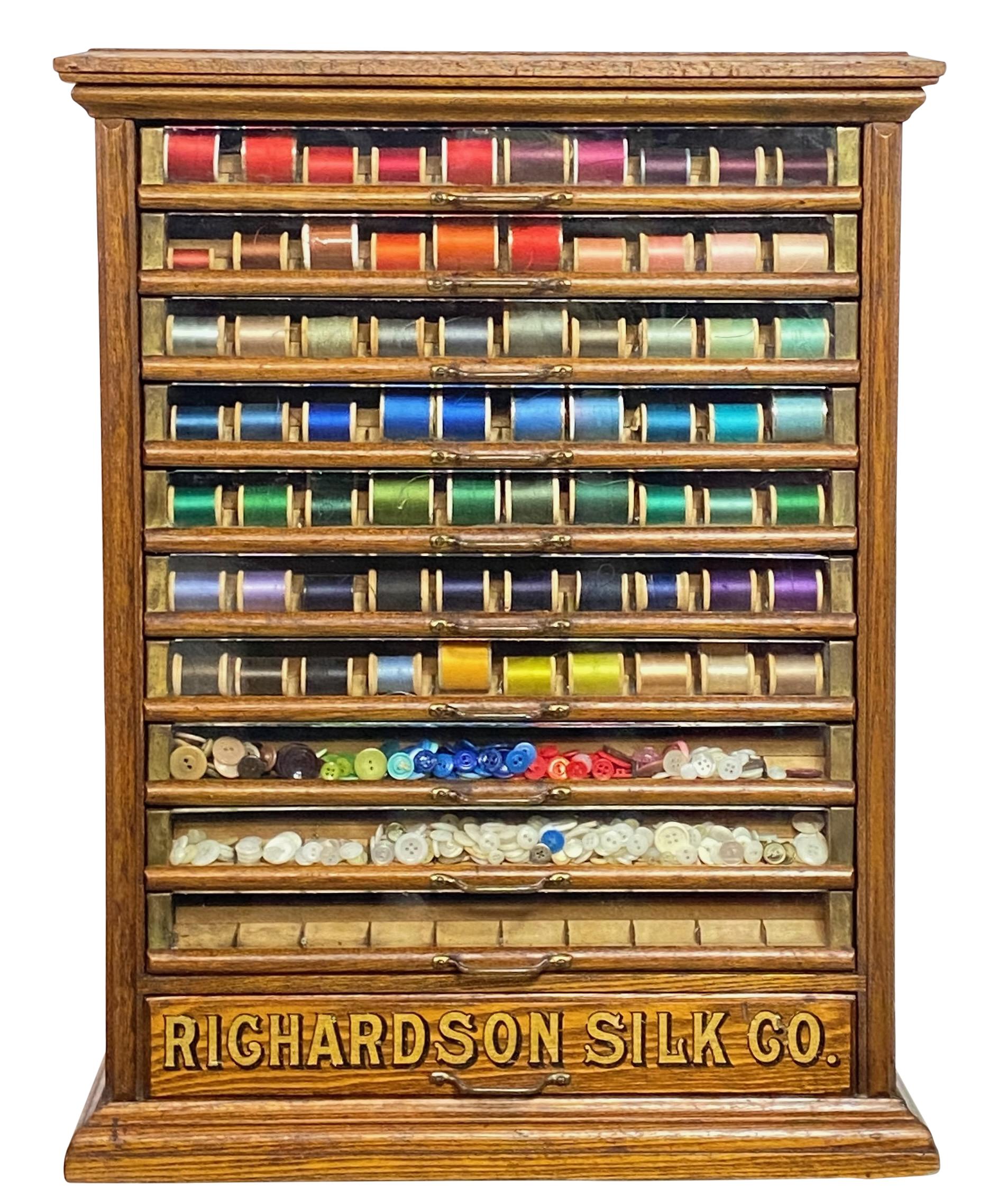 corticelli silk thread cabinet