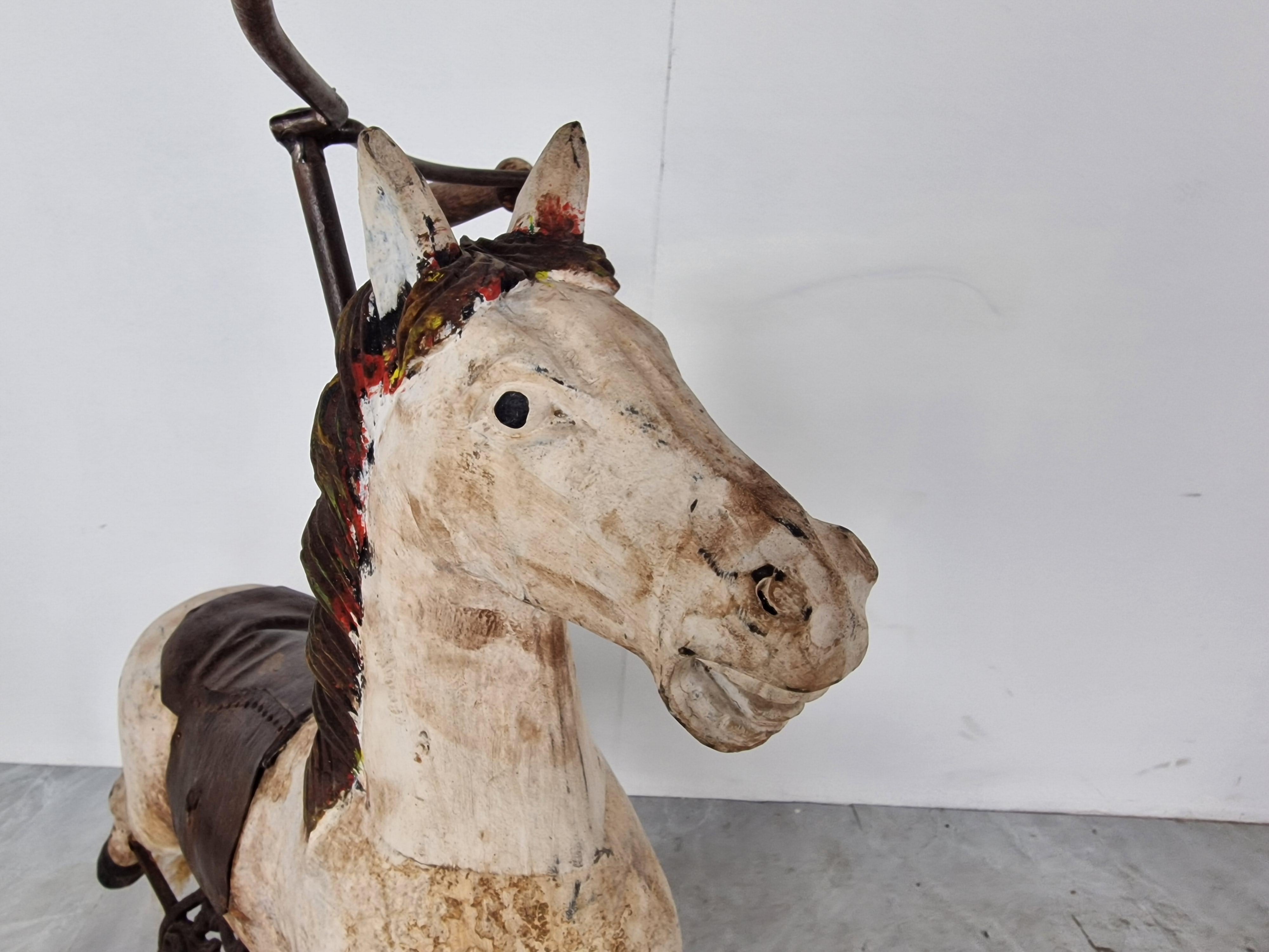 Early 20th Century Antique Riding Horse, 1900s