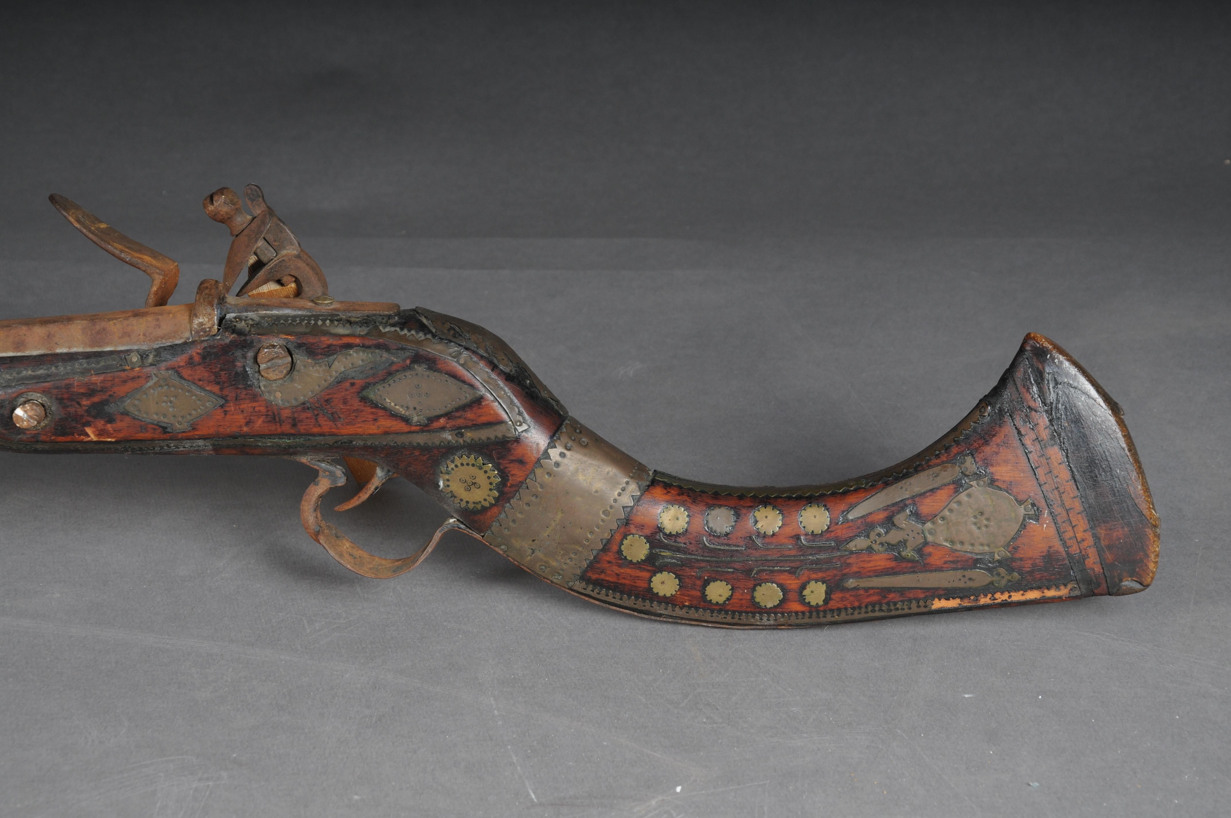 Antique Rifle, North Africa, Around 1910 8