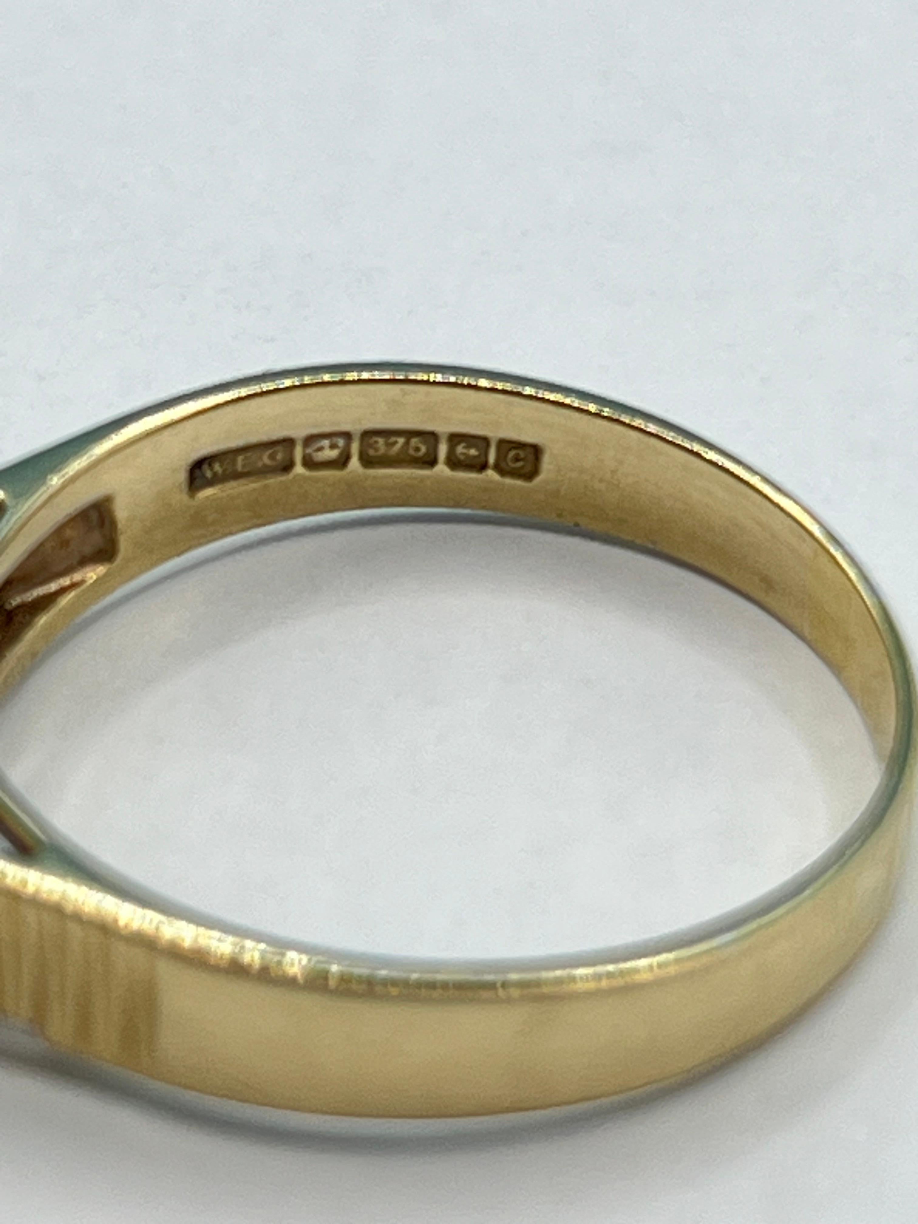 Mid-20th Century Antique Ring, 1940s in 375 Gold (9 carat)