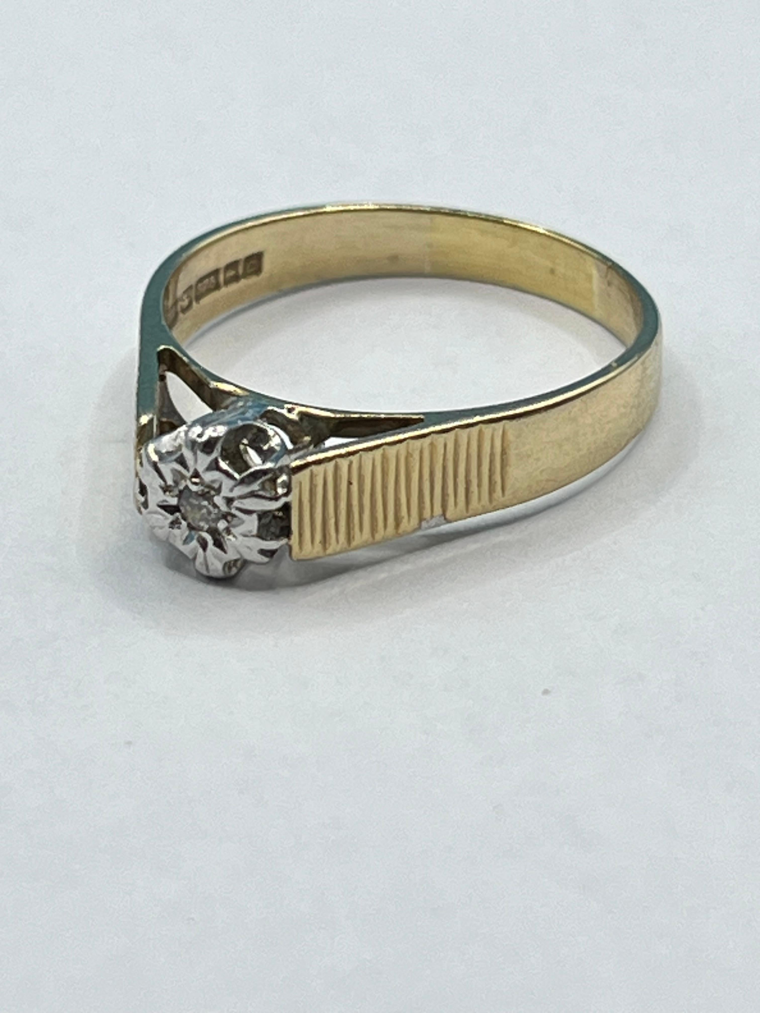 Antique Ring, 1940s in 375 Gold (9 carat) 1