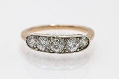 Antique ring with old brilliant-cut diamonds, Austria-Hungary early 20th century