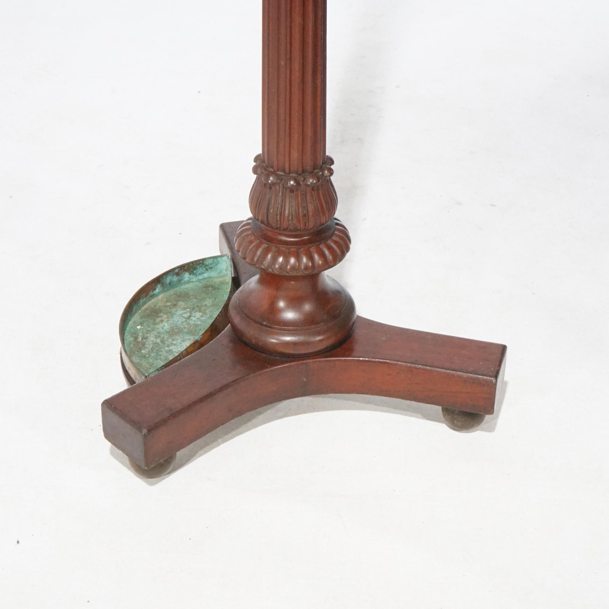 Antique RJ Horner School Carved Mahogany Hall Hat Rack, circa 1900 2