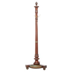 Antique RJ Horner School Carved Mahogany Hall Hat Rack, circa 1900