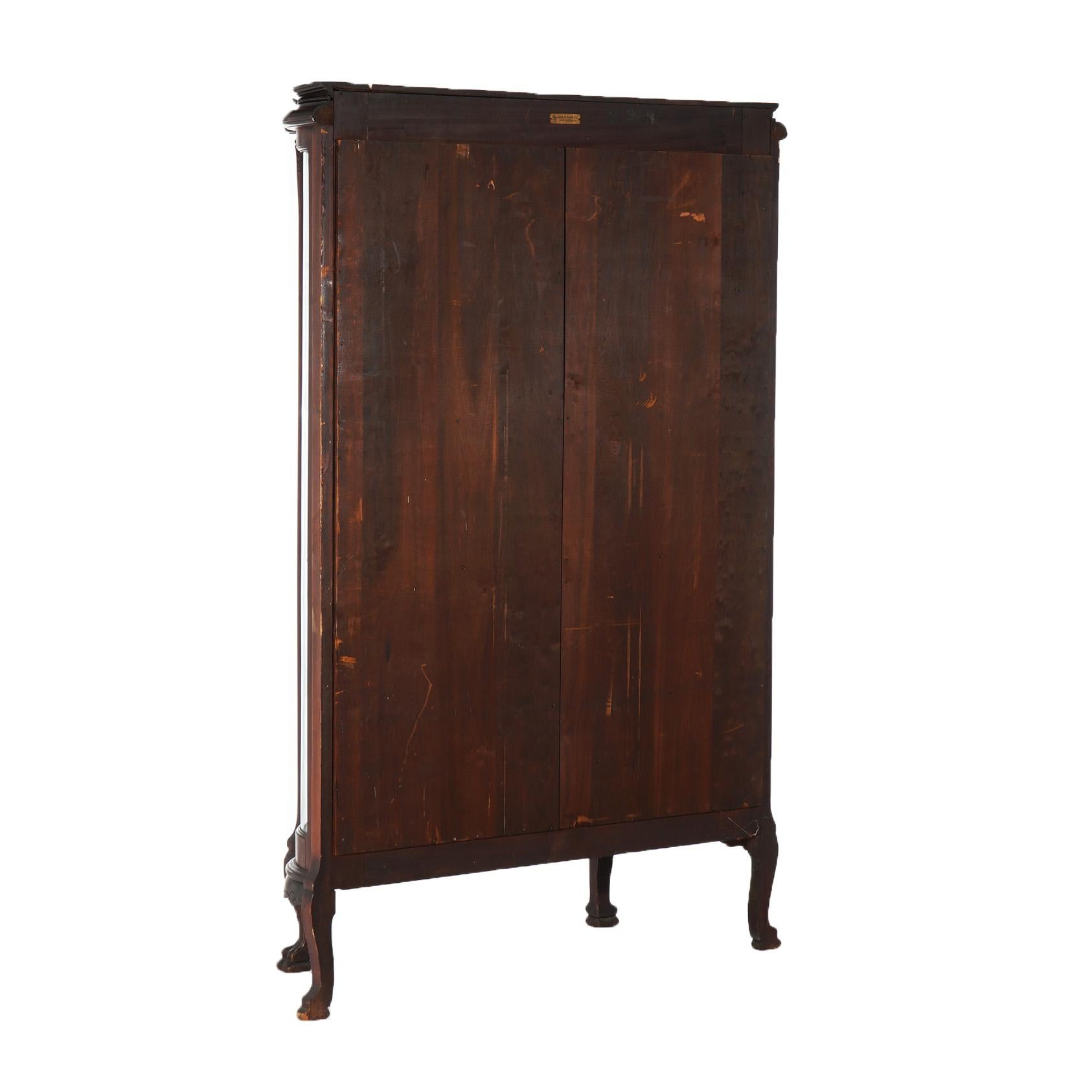 Antico mobile portavivande in mogano della scuola RJ Horner, Geo. Selce, C1910 in vendita 9