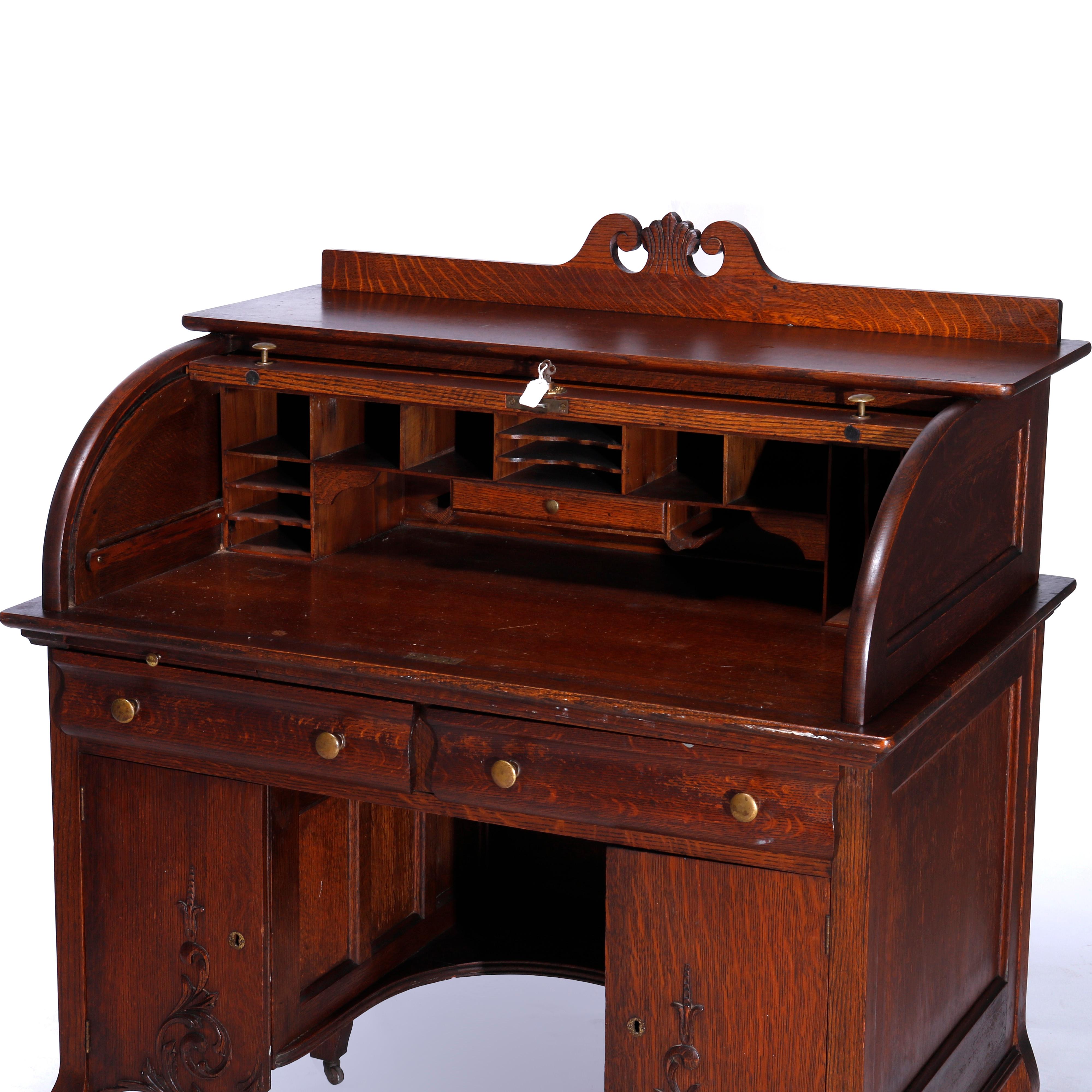 roll top desk antique