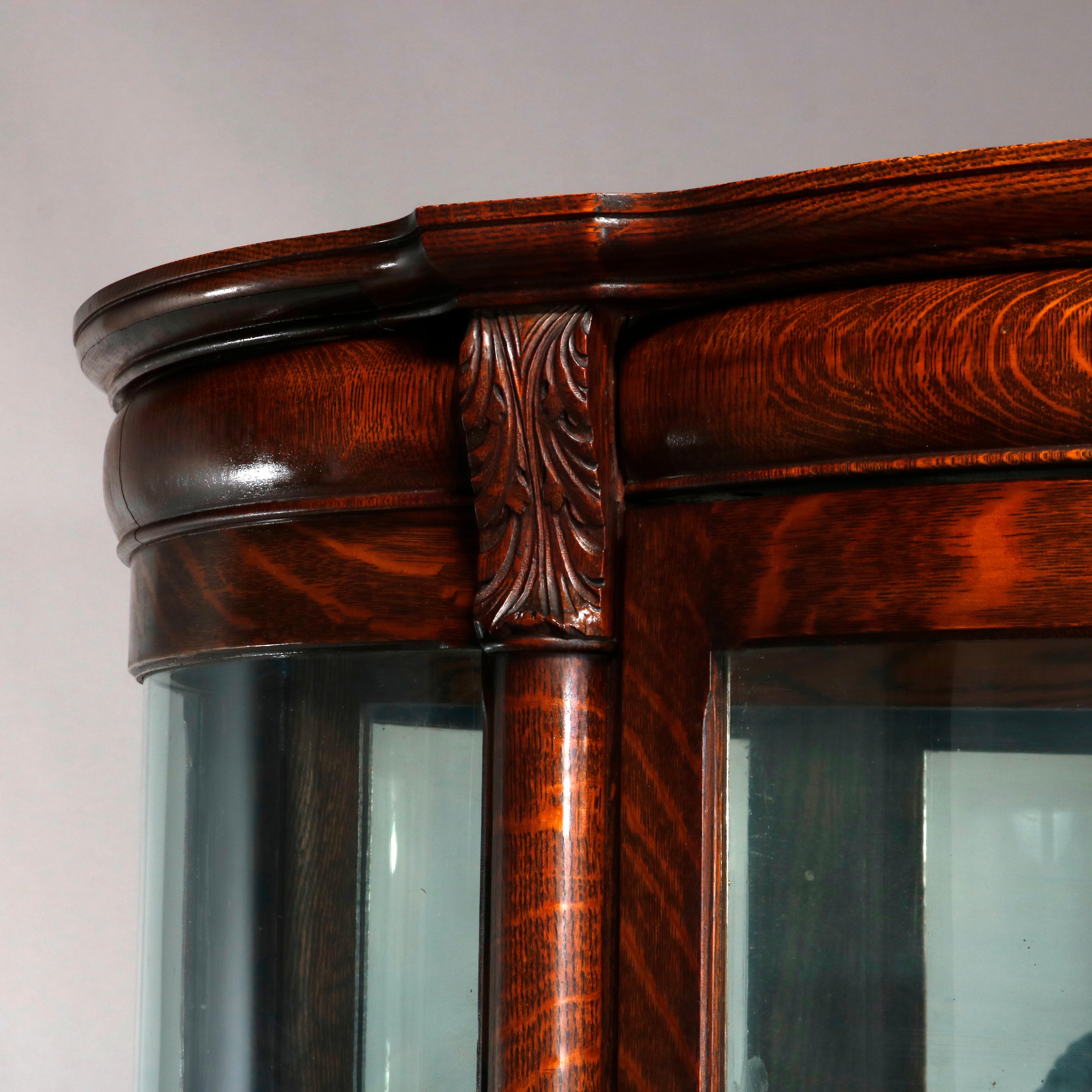 bow front cabinet