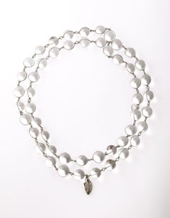 Antique Rock Crystal "Pools of Light" Necklace