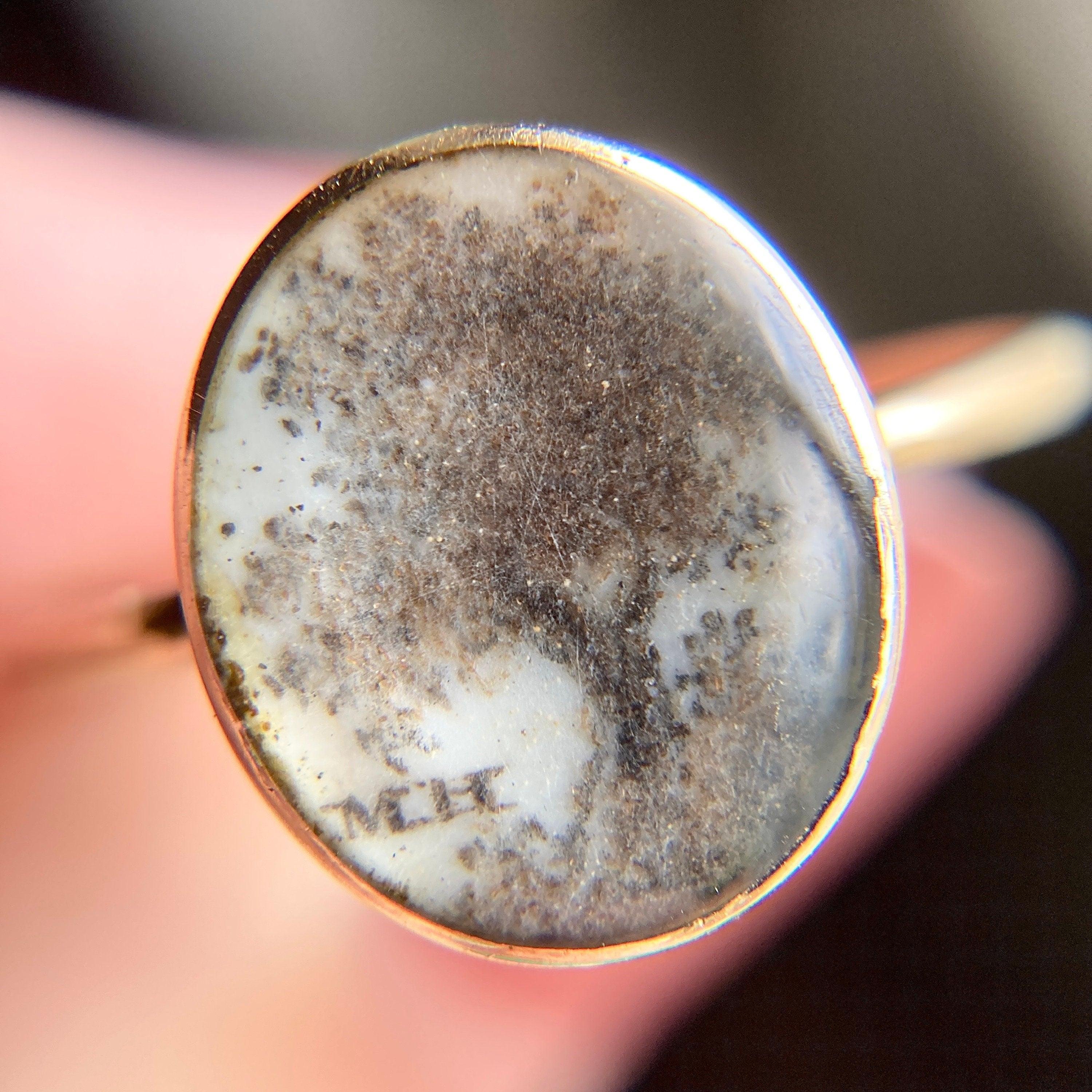 Women's Antique Rock Crystal Tree of Life Ring For Sale