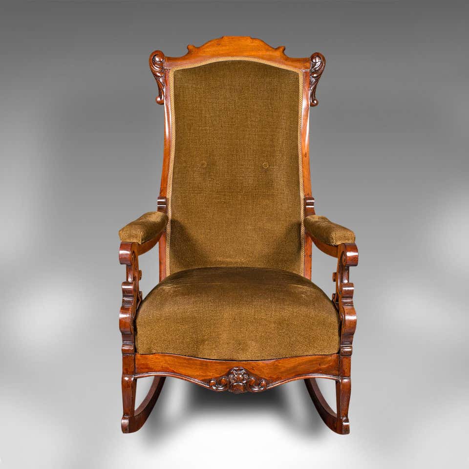 Small Victorian Rocking Chair Victorian Rocking Chairs - 57 For Sale at 1stDibs | antique victorian ...