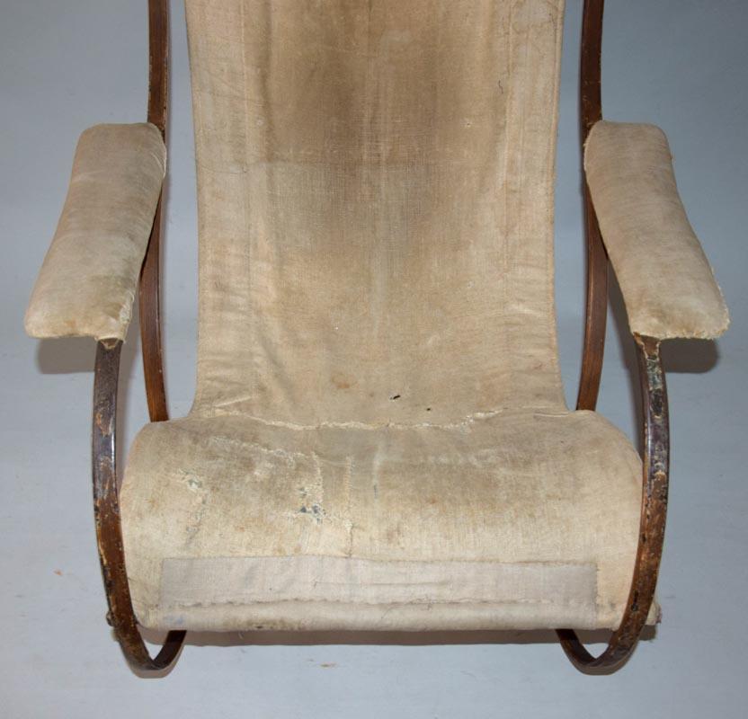 Unknown Antique Rocking Chair, Peter Cooper, R.W.Winfield Co. England Birmingham 1851 For Sale