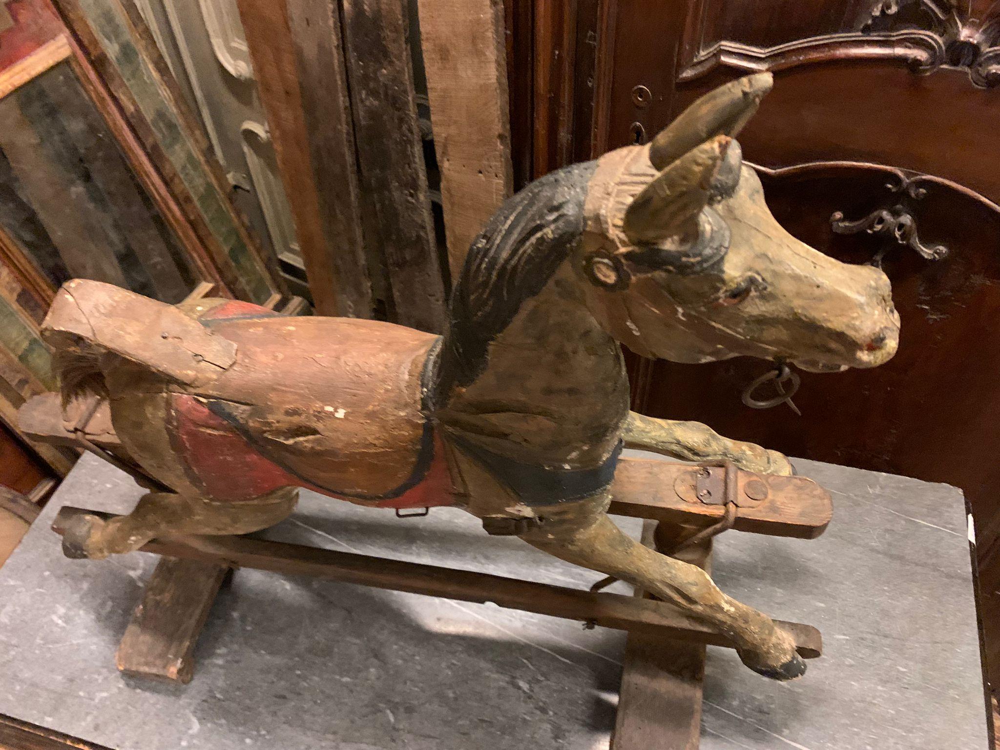 old bouncy horse