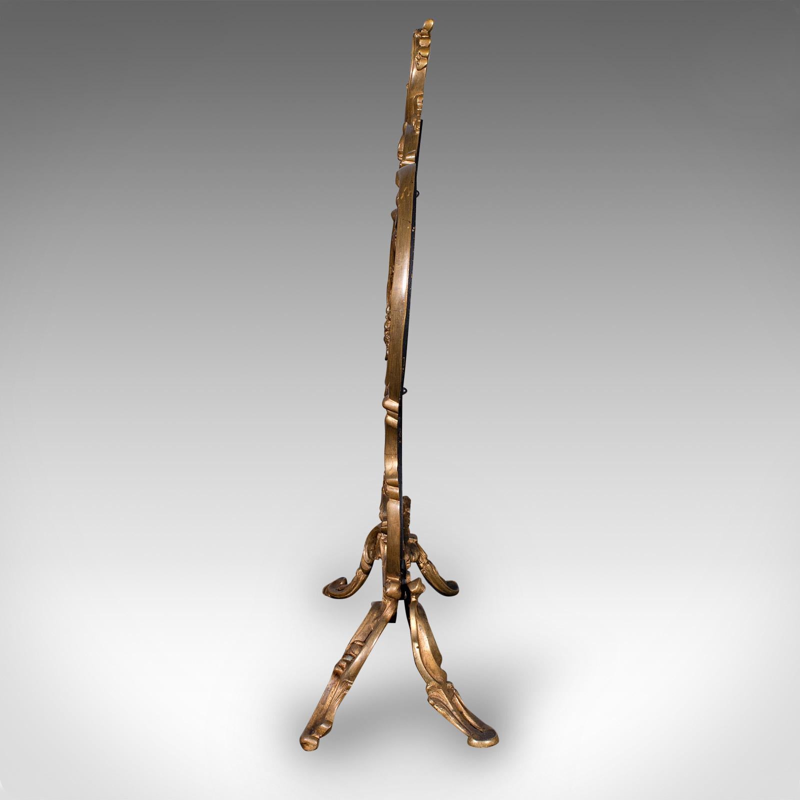 Parafuoco rococò, francese, ottone dorato, pannello da caminetto, vittoriano, 1900 In condizioni buone in vendita a Hele, Devon, GB